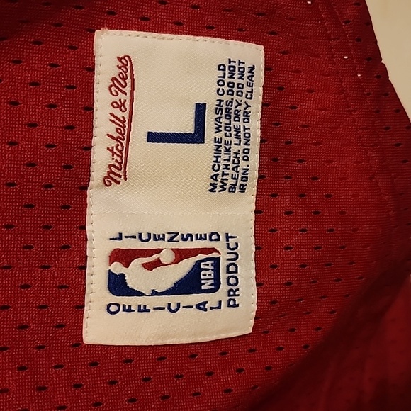 Mitchell & Ness Chicago Bulls Red Retro Jersey - Picture 4 of 8